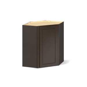 RELIABILT Parkstone II Wall Cabinet, Espresso Stained, 24" W, 1 Door, Fully Assembled - 641371 | Lowe's Pro Supply